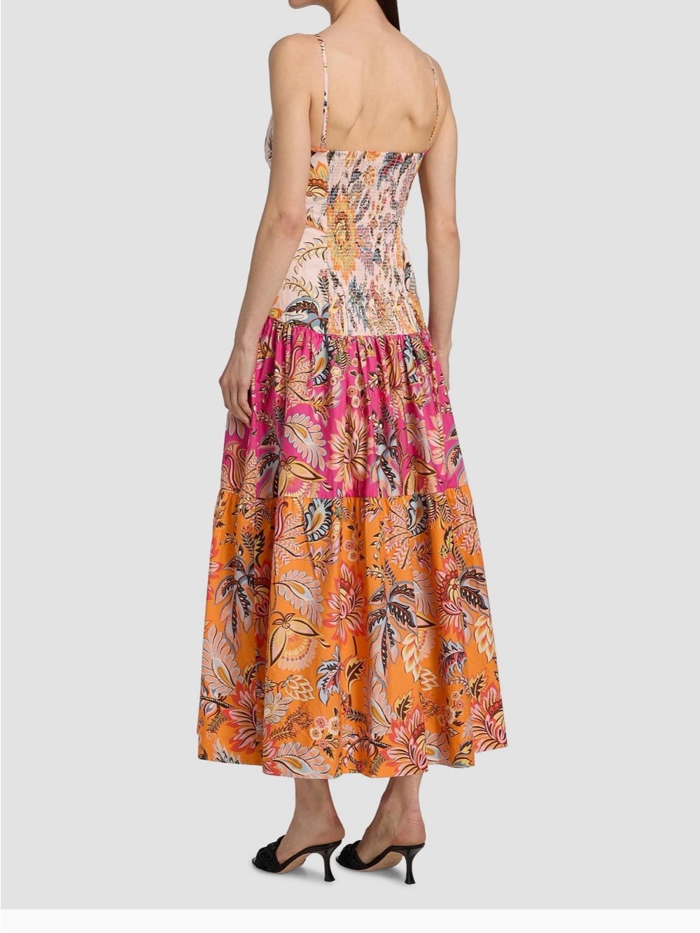 FARM Rio Ligia Floral Tiered Maxi Dress - NWT - Picture 4 of 7